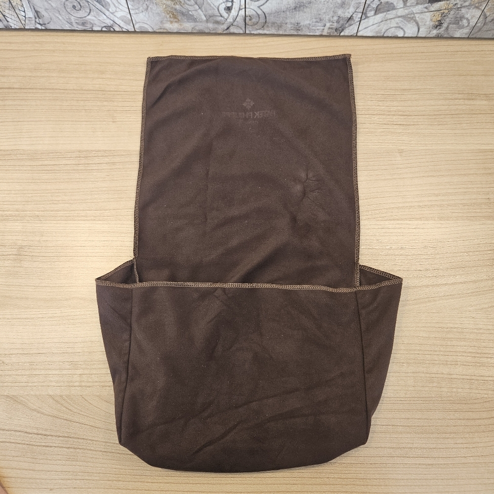 Patek Philippe brown wooden watch box with cover cloth - Picture 13 of 16